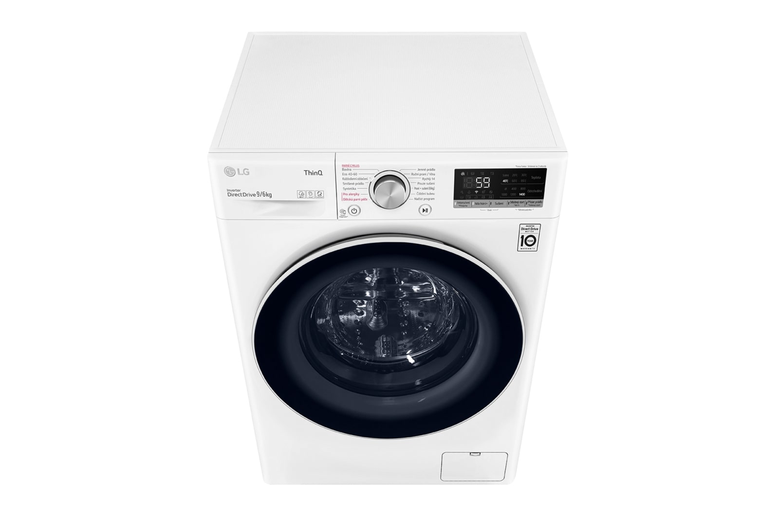 LG F94DV5UVW0 washer dryer Freestanding Front-load White – image 9