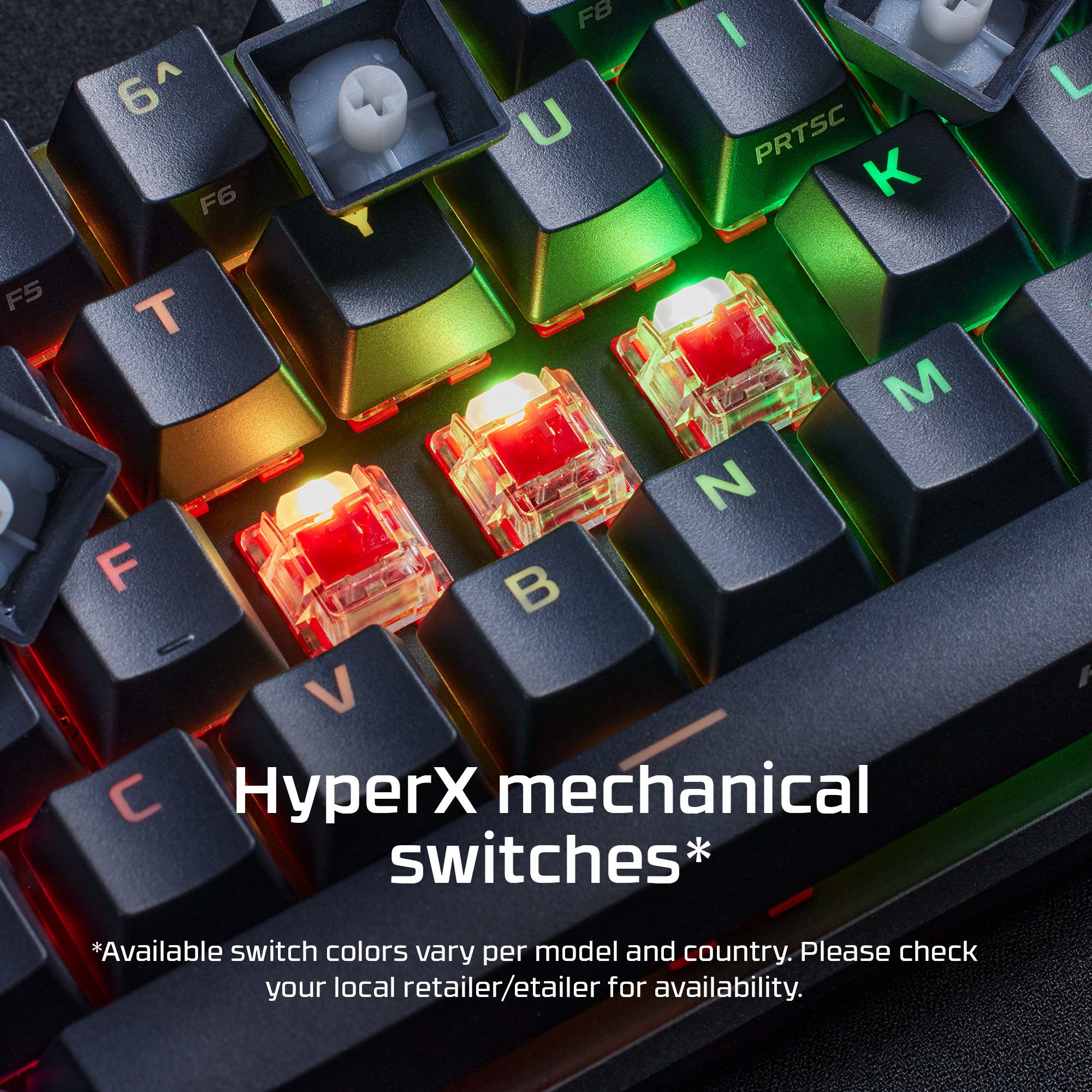 HyperX Alloy Origins 65 - Mechanical Gaming Keyboard - HX Red (USLayout) (HKBO1T-RD-US/N) – image 6