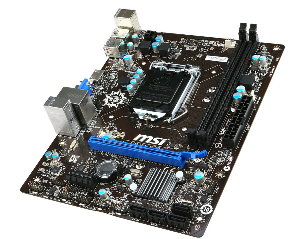 MSI H81M-E33 Intel® H81 LGA 1150 (Socket H3) micro ATX – image 2