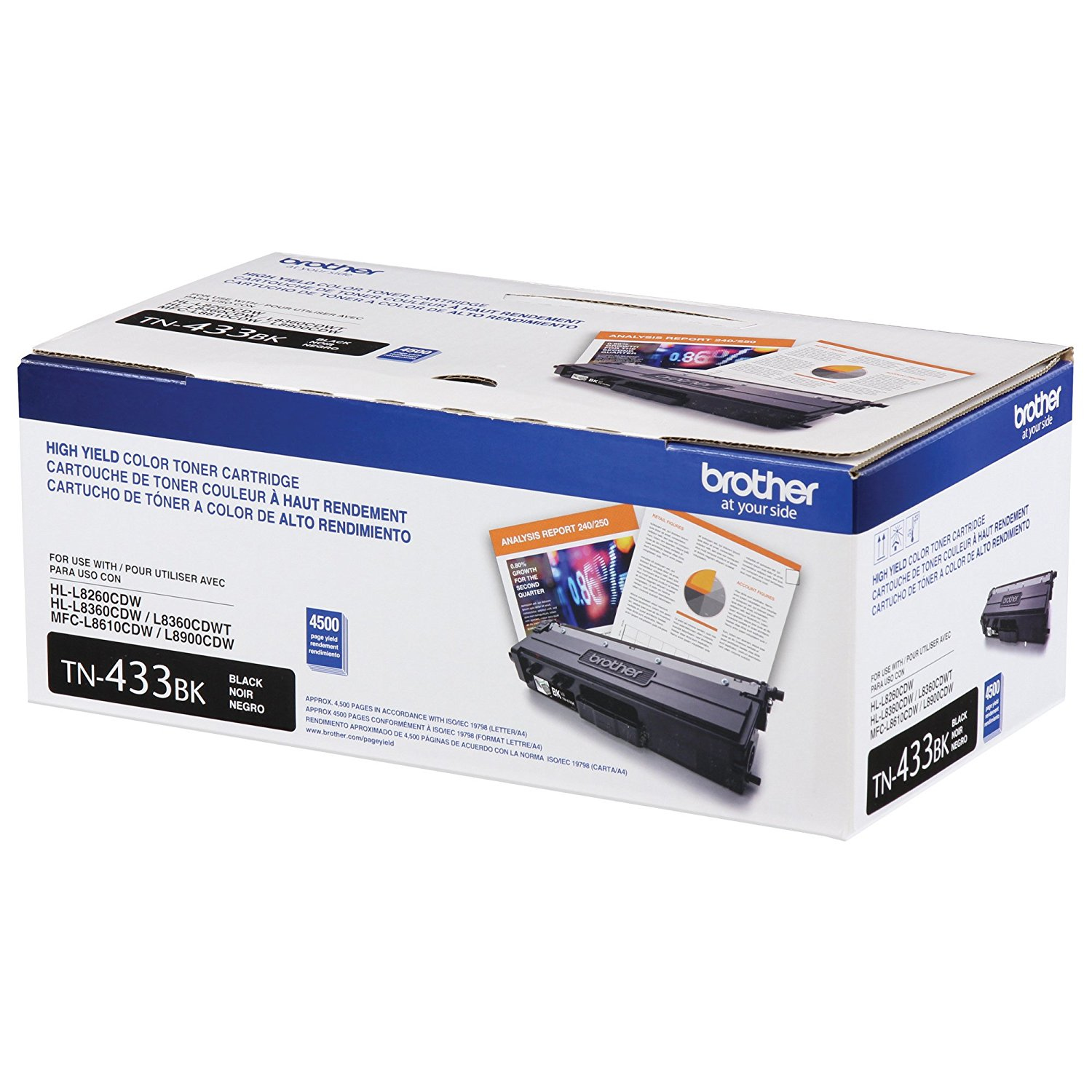 Brother TN-433BK toner cartridge 1 pc(s) Original Black – image 6