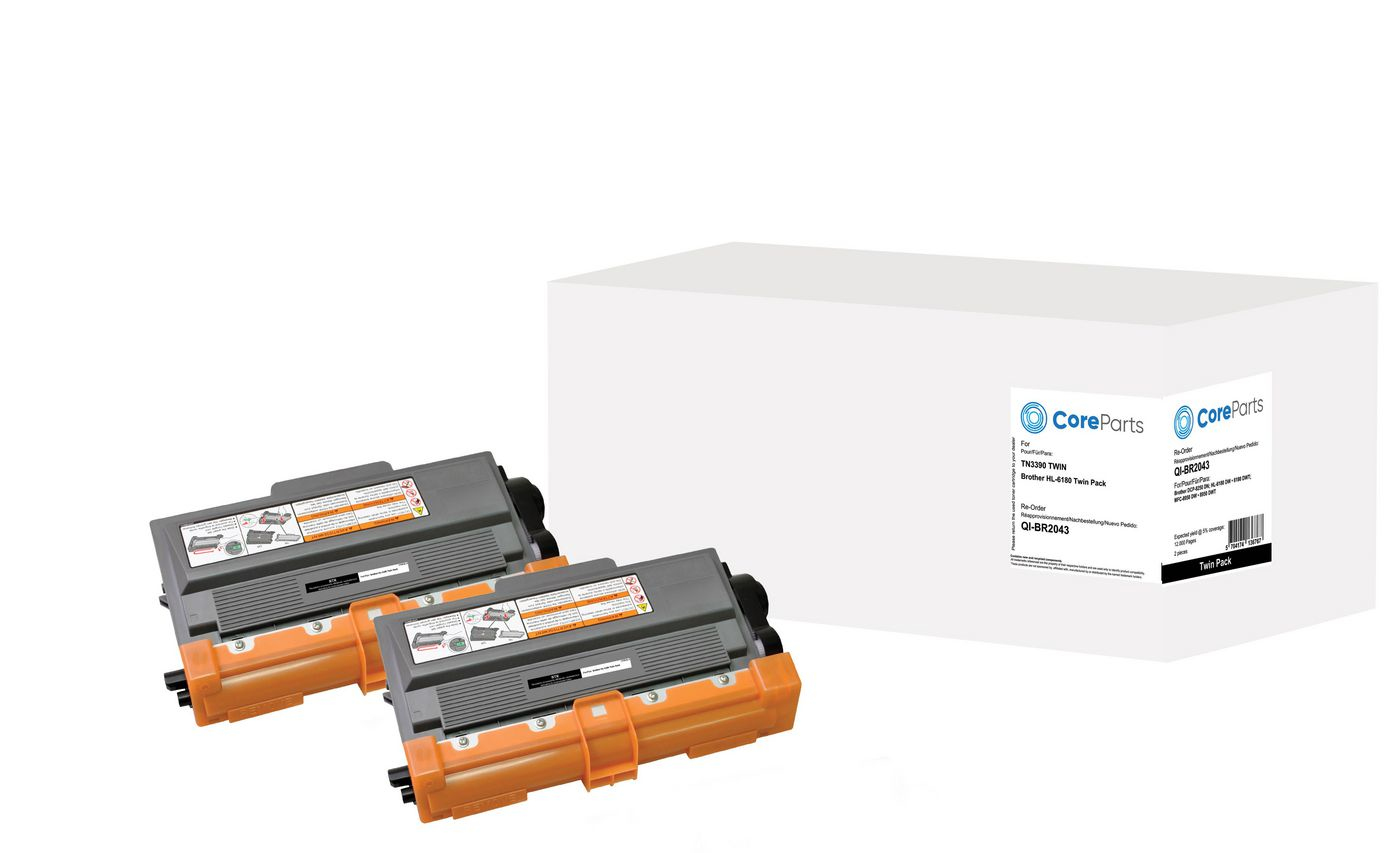 CoreParts Toner Black TN3390 TWIN