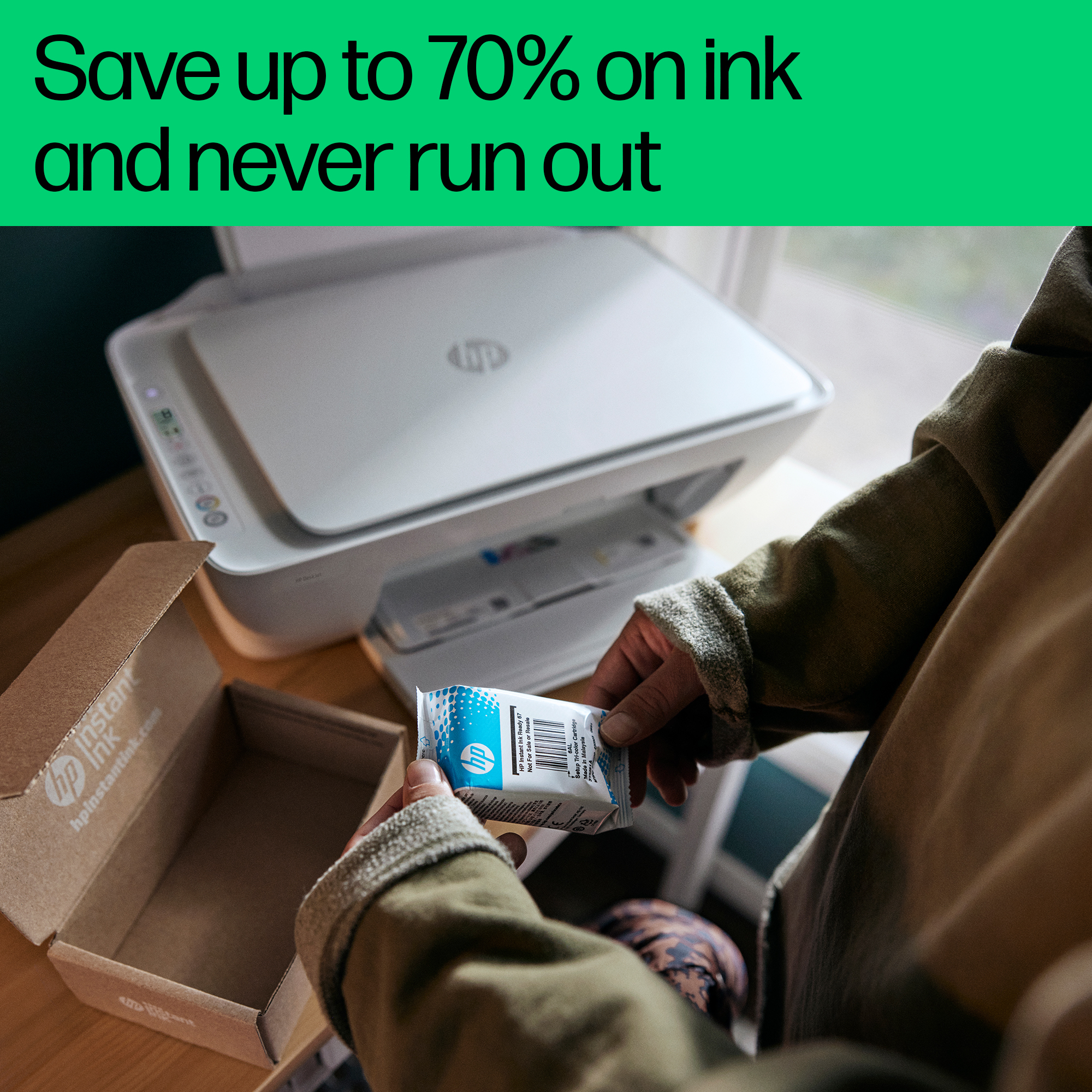 HP DeskJet 2821e All-in-One Printer – image 9