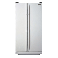 Samsung RS20NASW side-by-side refrigerator Freestanding