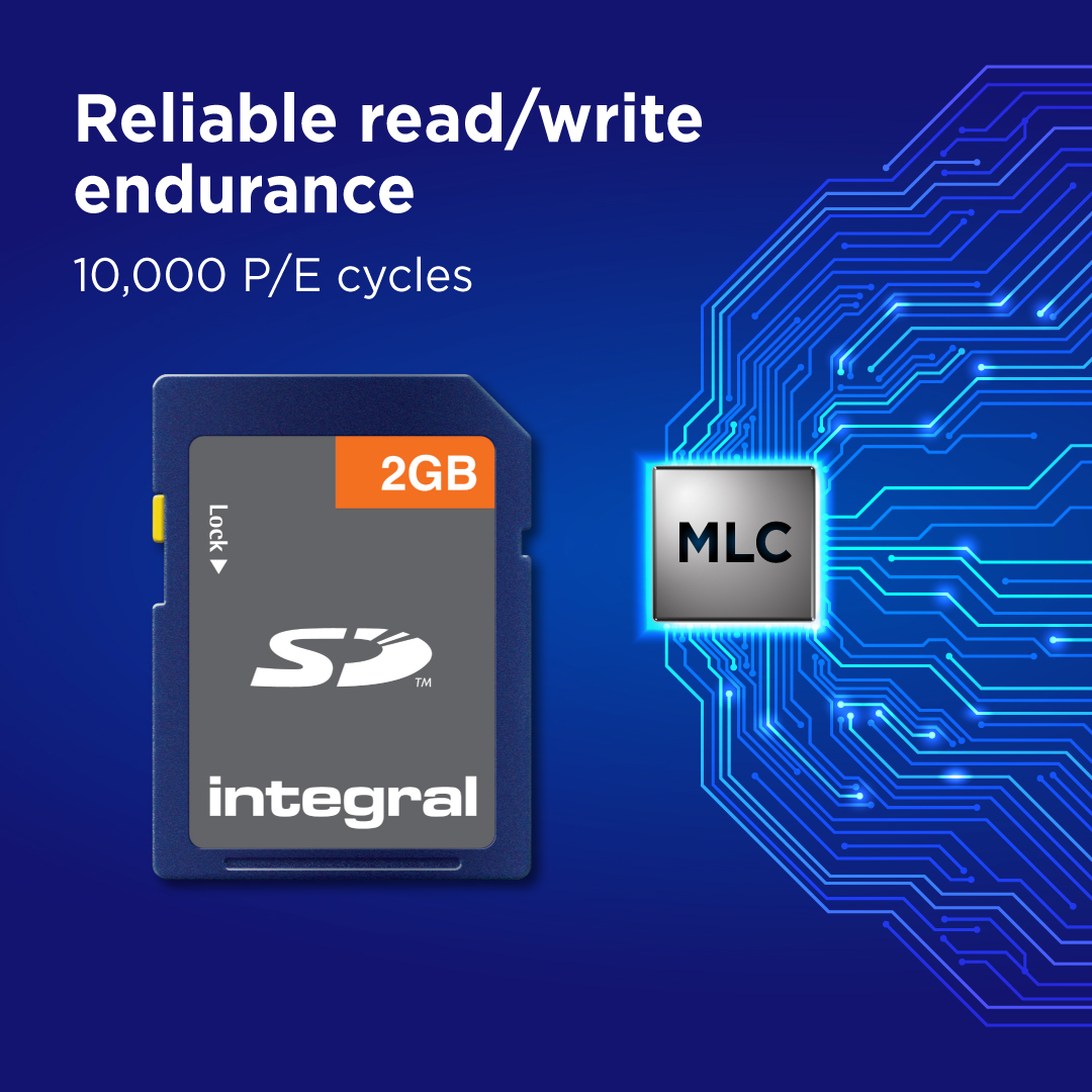 Integral 2GB 5PK SD MLC FLASH WITH METAL CARD CASE – image 6