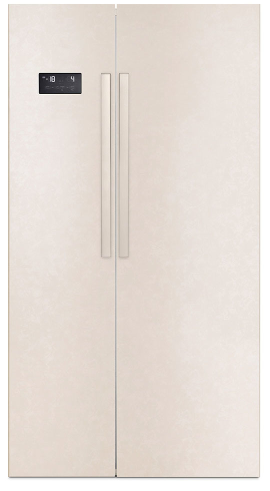 Beko GN163120B side-by-side refrigerator Freestanding