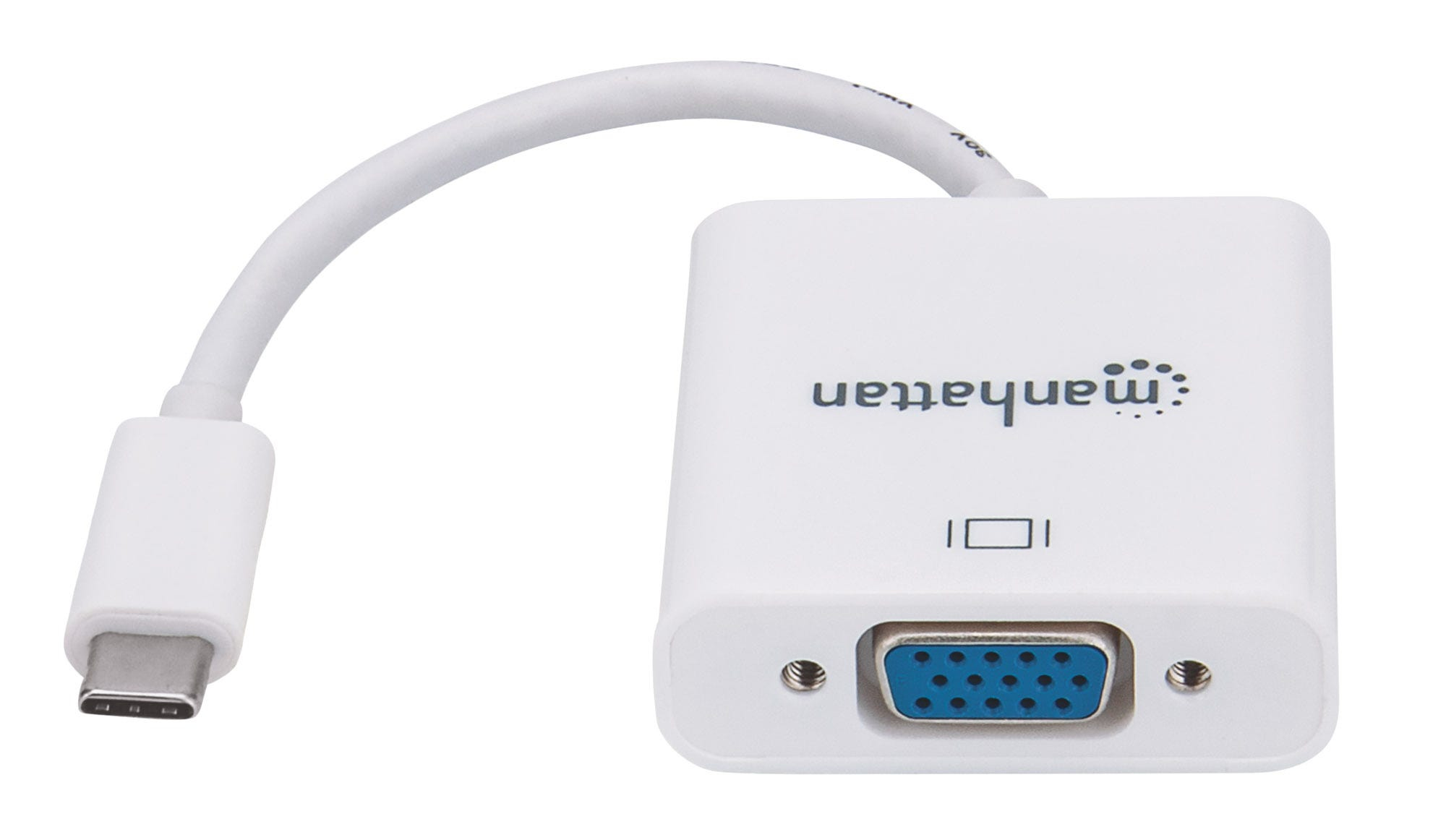 Manhattan USB-C to VGA Converter Cable, 1080p@60Hz – image 3