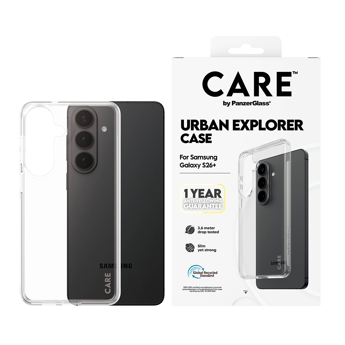 PanzerGlass CARE™ by PanzerGlass® Urban Explorer Case Transparent Samsung Galaxy S26+ – image 2