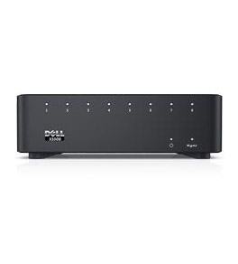 Dell X-Series X1008 Managed L2+ Gigabit Ethernet (10/100/1000) Black