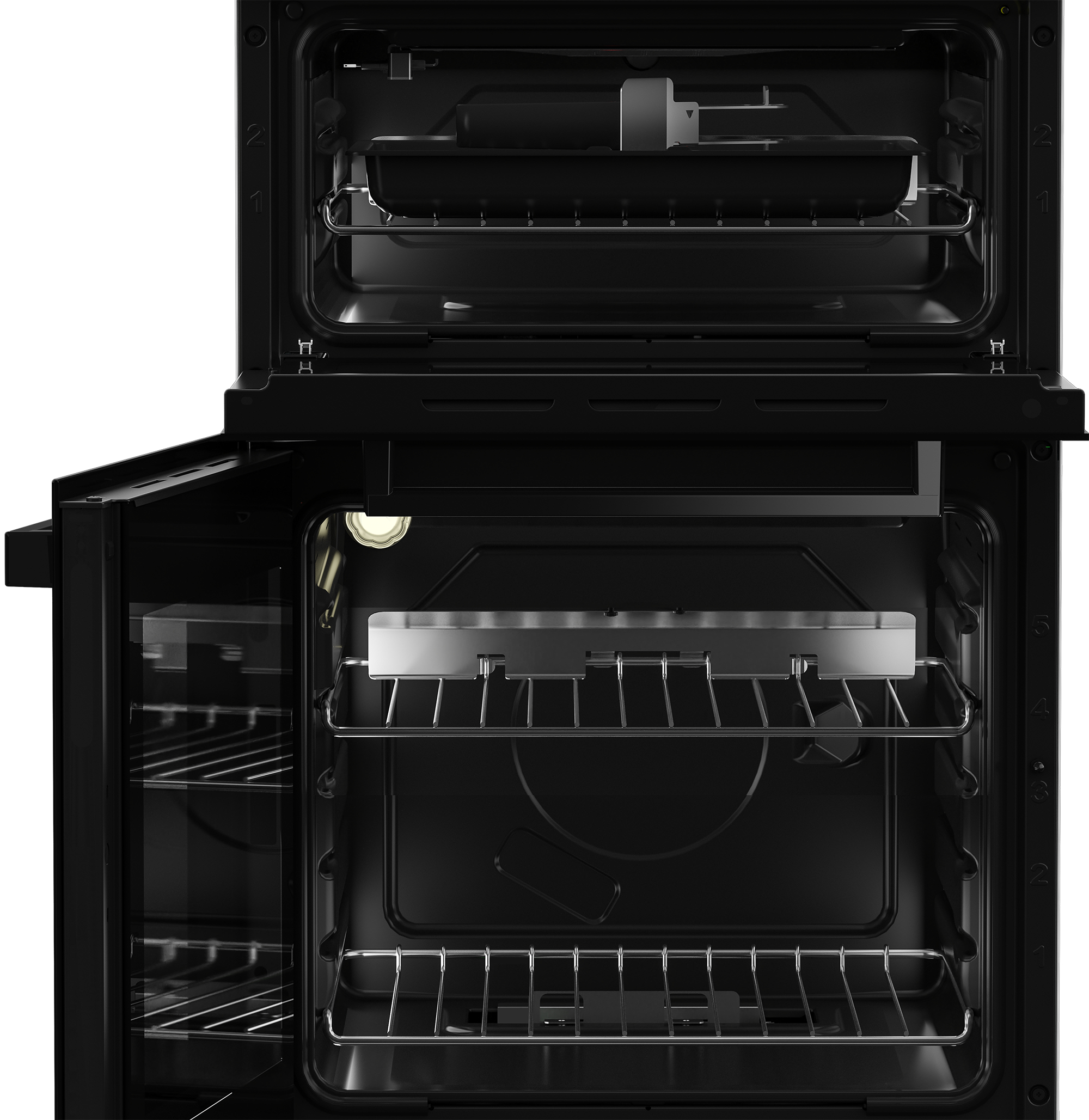 Beko KDG583K 50cm Freestanding Gas Twin Cavity Cooker – image 5