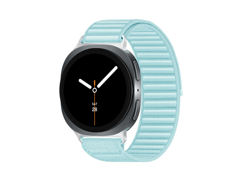 Samsung Galaxy Watch 8, Bluetooth, 40mm, Sport Band, Graphite, S/M + Fabric Band, Mint, M/L