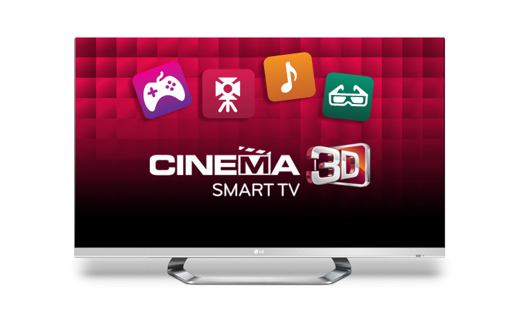 LG 55LM670T TV 139.7 cm (55") Full HD Smart TV Wi-Fi Black – image 1