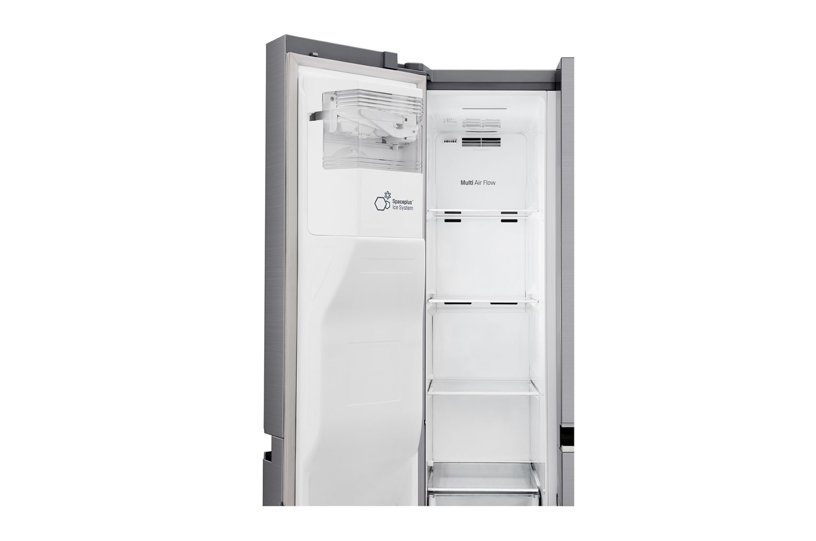 LG GSL480PZXV side-by-side refrigerator Freestanding – image 8