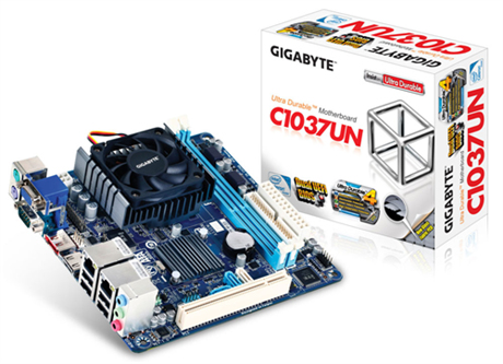 GIGABYTE GA-C1037UN motherboard Intel® NM70 Express mini ITX – image 2