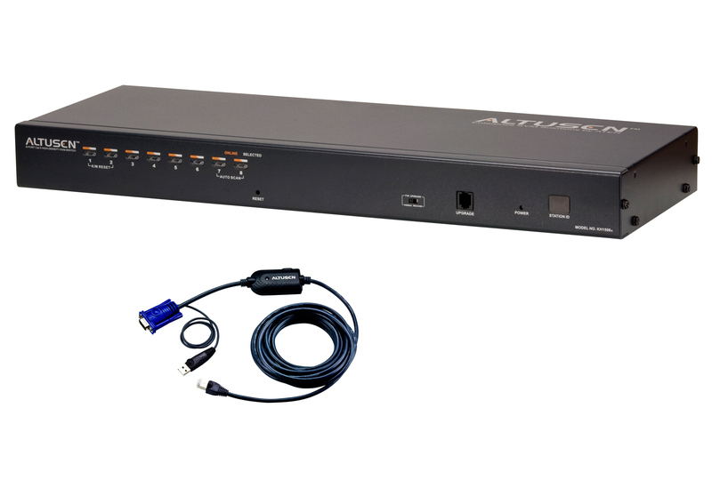 ATEN KH1508AIUKIT KVM switch Rack mounting Black – image 1