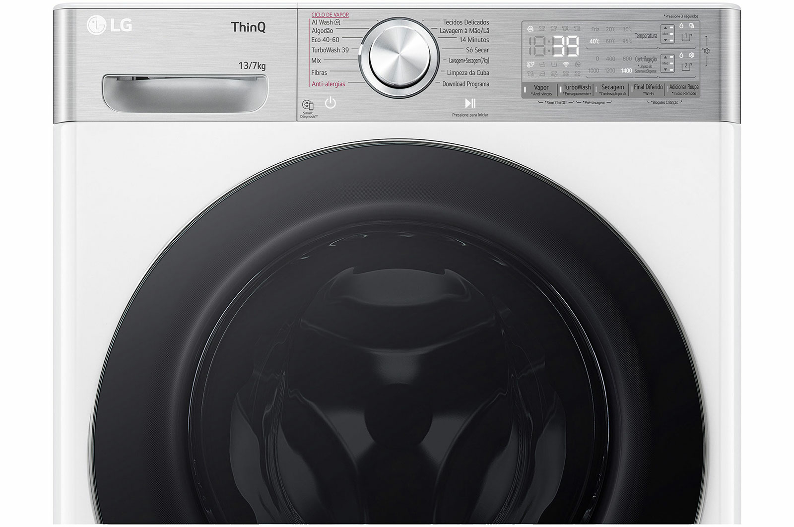 LG F4DR9537S2W washer dryer Freestanding Front-load White – image 6