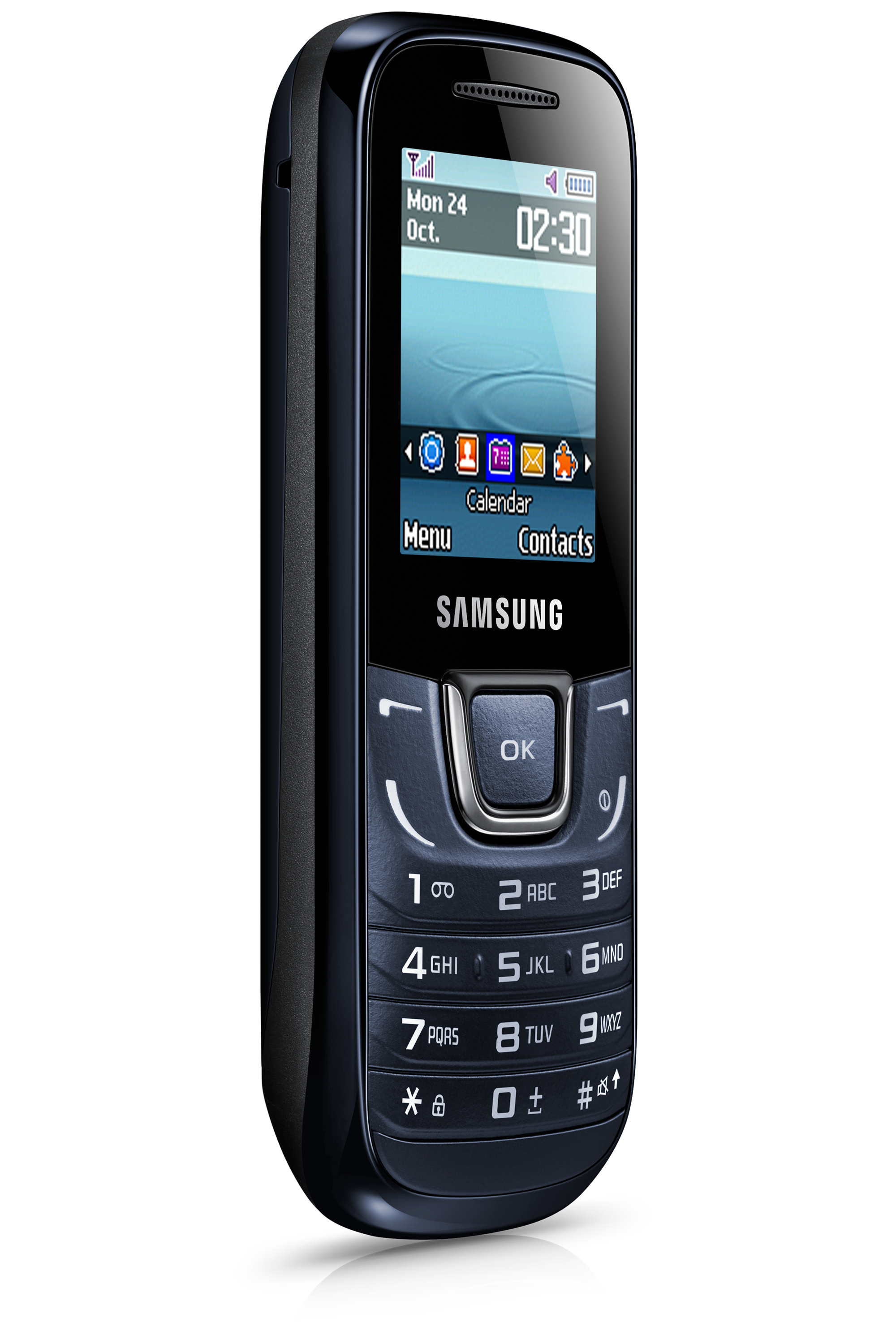 Samsung E1280 4.5 cm (1.77") 75.4 g Black, Blue – image 4