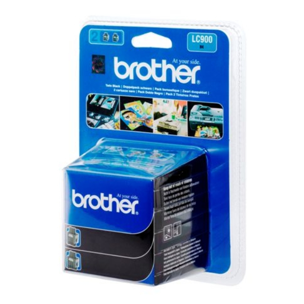 Brother LC-900BK, 2-pack