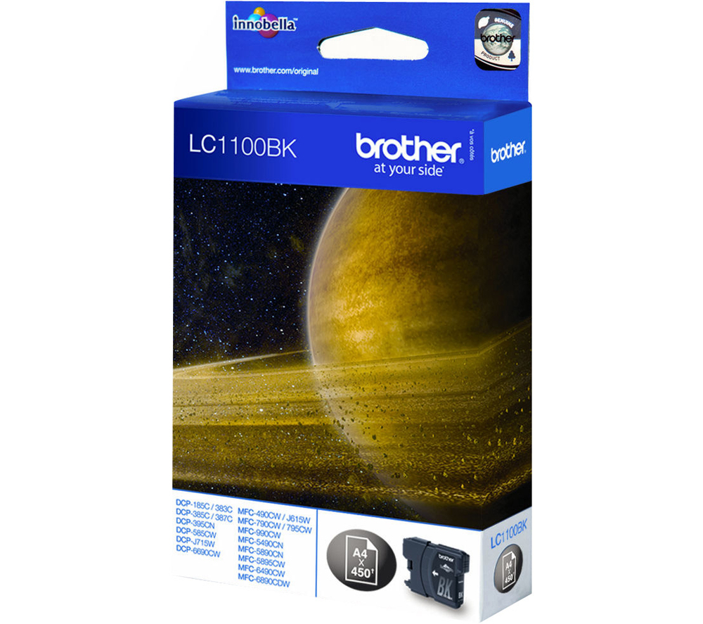 Brother LC1100BK - Nero - originale - cartuccia …