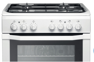 Indesit I6GG1(W)/UK cooker Freestanding cooker Gas White – image 2