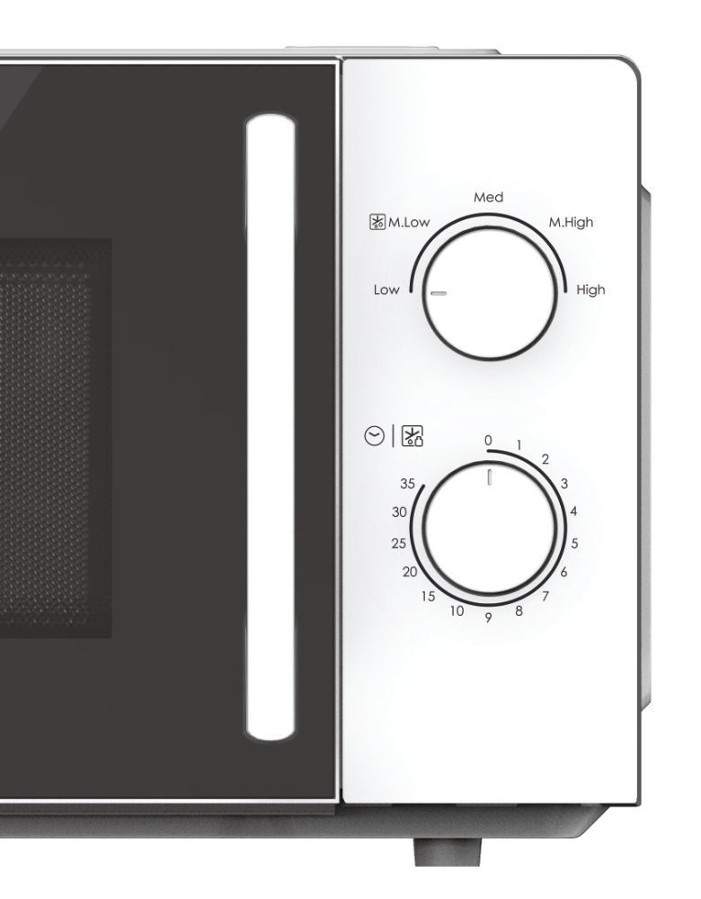 Candy Idea CMW20SMWLI-07 White Solo microwave Countertop – image 2