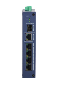 Dahua Technology CHS4106-4ET network switch Managed L2 Gigabit Ethernet (10/100/1000) Power over Ethernet (PoE) Desktop Blue – image 4