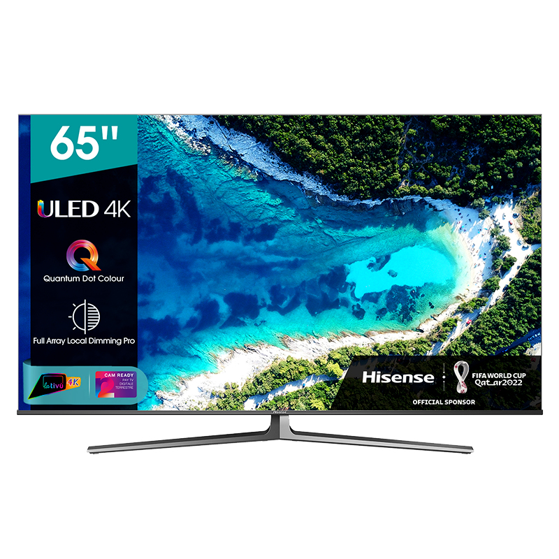 Hisense 65U82GQ TV 163.8 cm (64.5") 4K Ultra HD Smart TV Wi-Fi Black, Grey 500 cd/m² – image 1