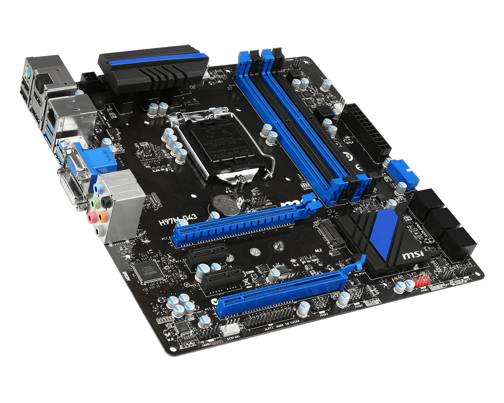 MSI H97M-G43 Intel® H97 LGA 1150 (Socket H3) micro ATX – image 3