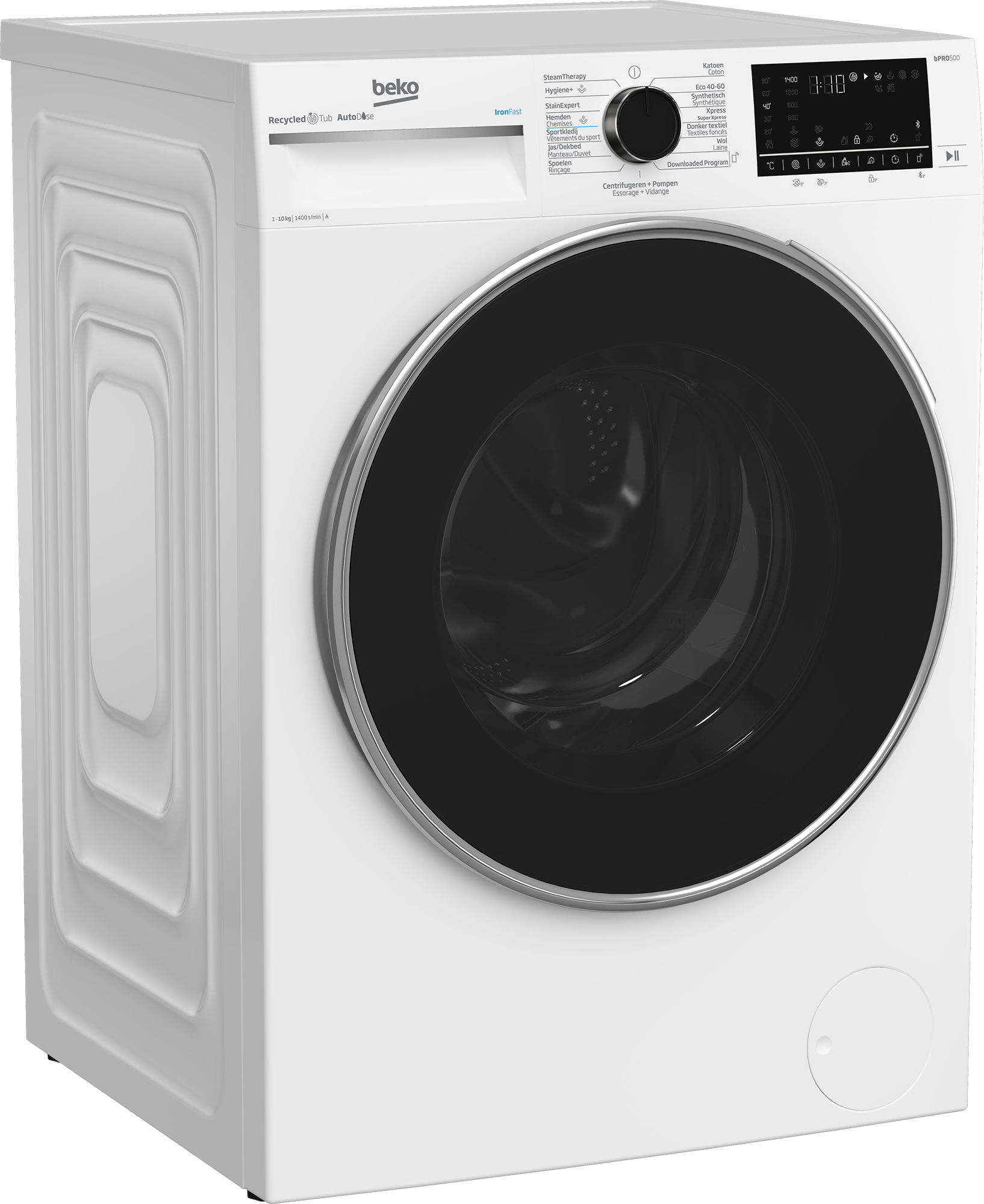 Beko B5WT5104106W washing machine Front-load – image 2