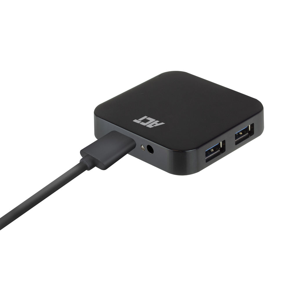 ACT AC6305 interface hub USB 3.2 Gen 1 (3.1 Gen 1) Type-A 5000 Mbit/s Black – image 3