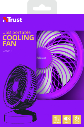 Trust 22583 household fan Purple – image 6