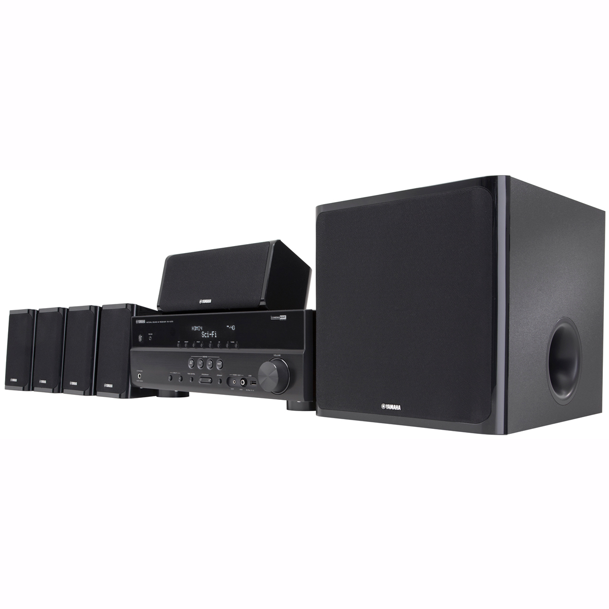 Yamaha YHT-497BL home cinema system 5.1 channels 3D Black – image 2