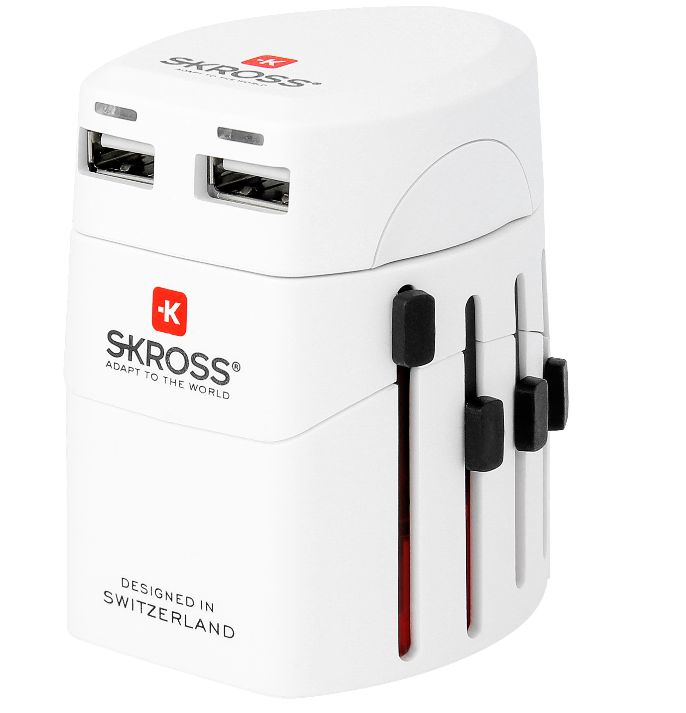 Microconnect PETRAVEL19 mobile device charger Universal White USB Indoor