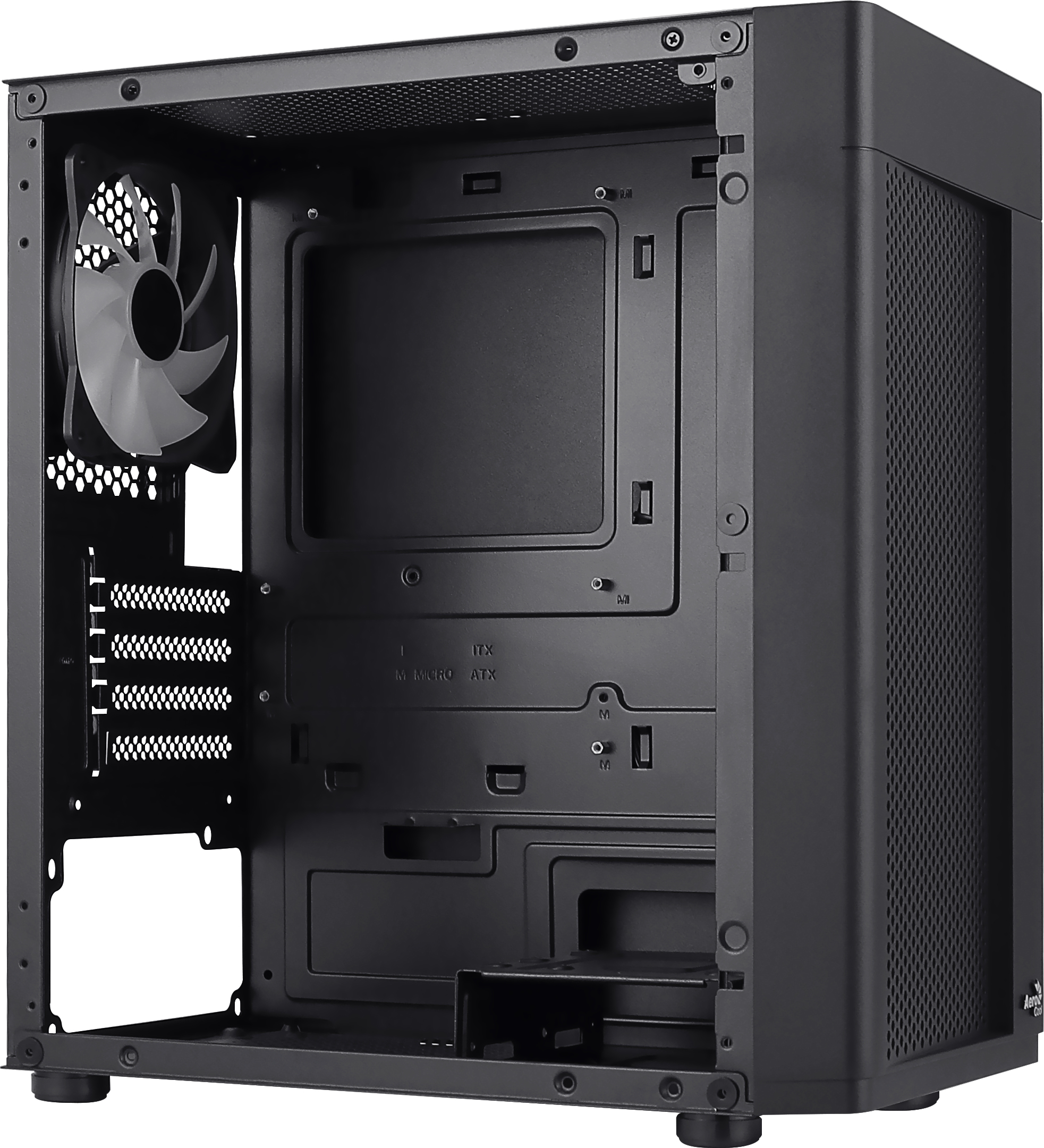 Aerocool HEXFORMBKV2 Micro ATX PC Case 3 Fans FRGB Black – image 8