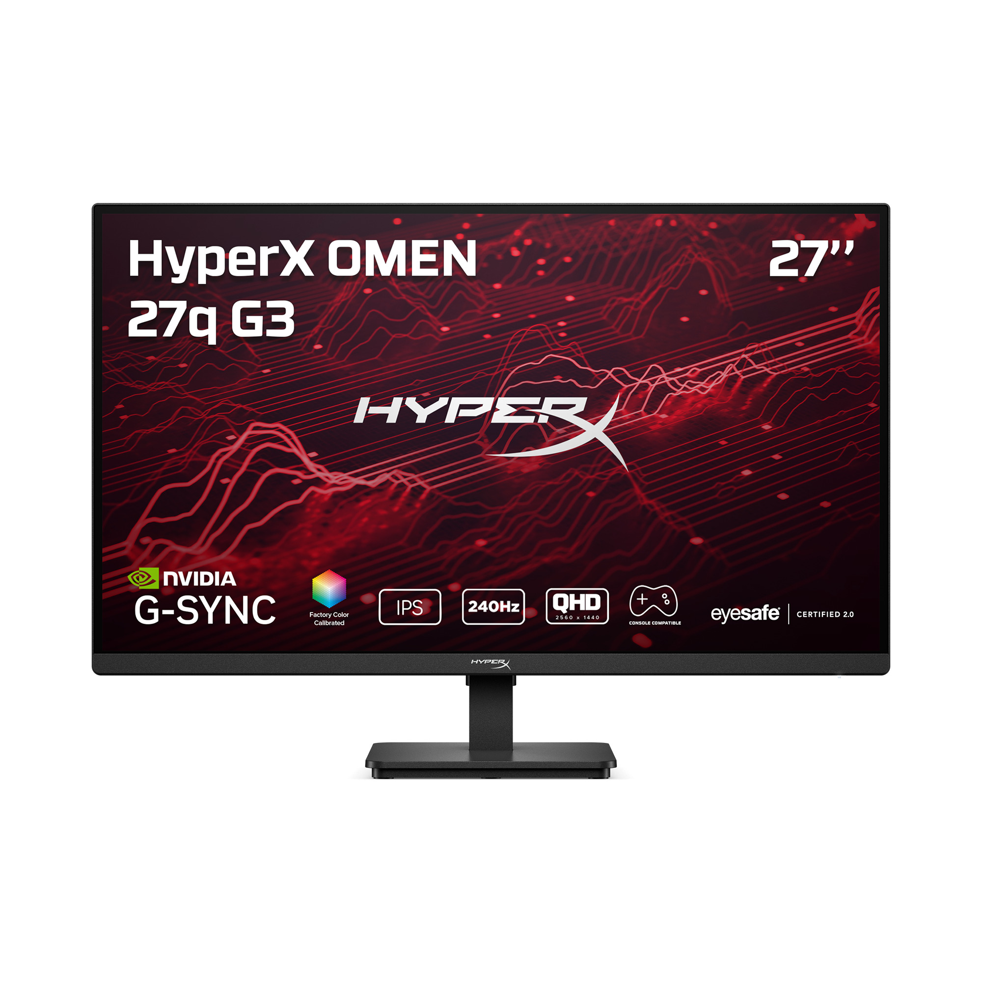 HP HyperX OMEN 27 inch QHD 240Hz Gaming Monitor - OMEN 27q G3 – image 6