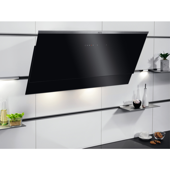 AEG DVS597AHG Black, Stainless steel 400 m³/h – image 2