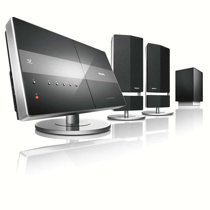 Philips DVD home theatre system HTS6600/05 – image 2