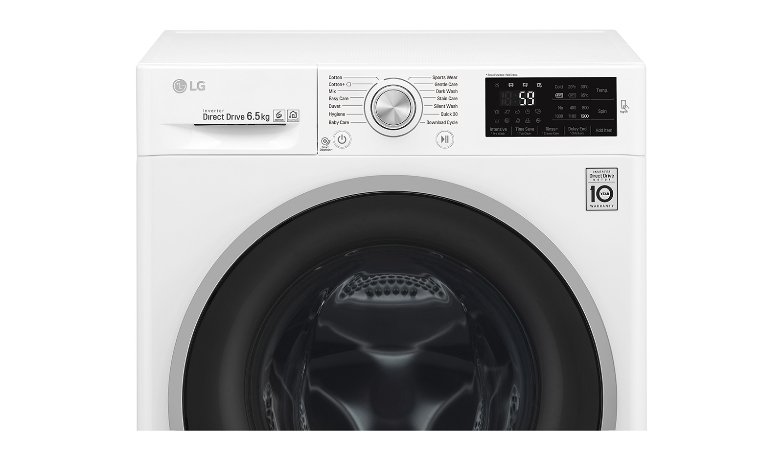 LG F2J6WN1W washing machine Front-load – image 6