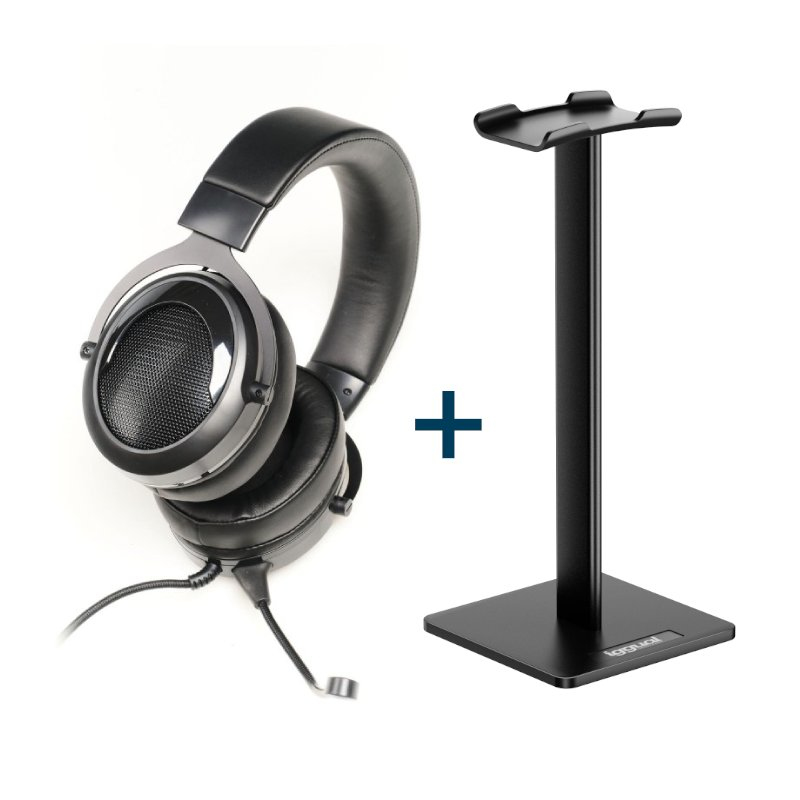 iggual IGG317136+IGG318058 headphones/headset Wired Head-band Gaming Black