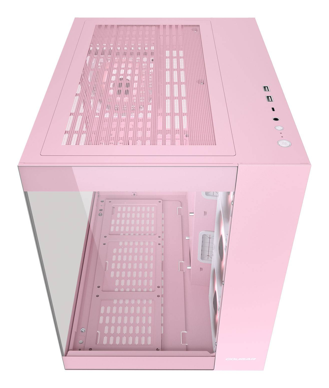COUGAR Midi Tower Case, FV150 ARGB, Pink – image 4