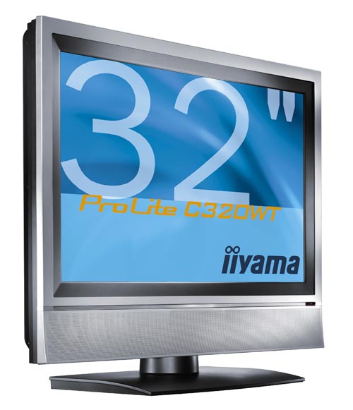 iiyama C320WT TV 81.3 cm (32") HD Silver 550 cd/m²
