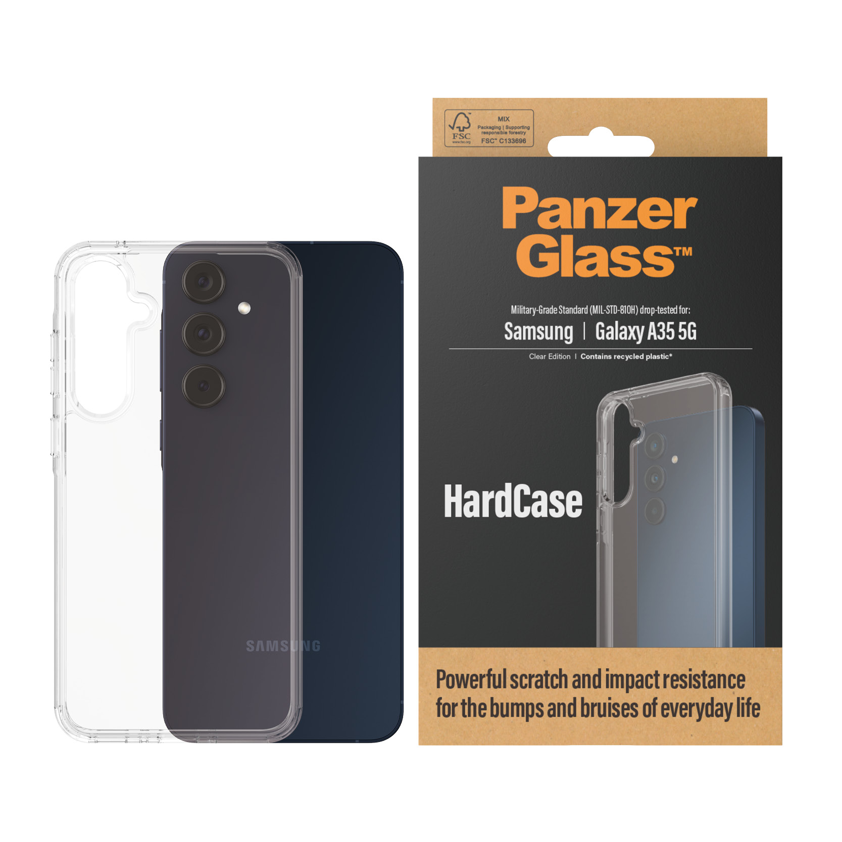 PanzerGlass® HardCase Transparent Samsung Galaxy A35 5G – image 2