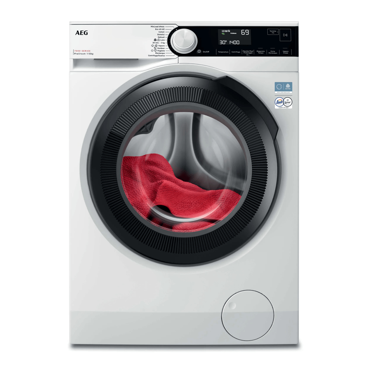 AEG Series 7000 LR7FD104B washing machine Front-load – image 2
