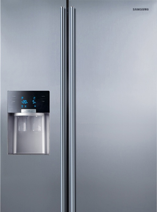 Samsung RS7567BHCSL side-by-side refrigerator Freestanding – image 2