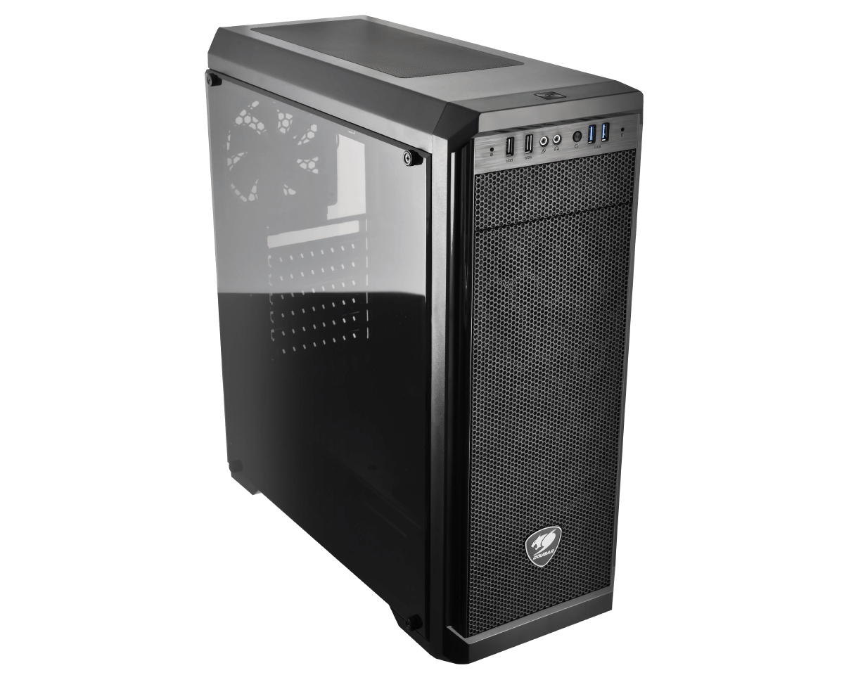 Gabinete COUGAR MX330-G - Media Torre - Mini-ITX/Micro ATX/ATX - 1x Ventilador Posterior Pre-instalado - 385NC10.0006 Gabinete COUGAR MX330-G - Media Torre - Mini-ITX/Micro ATX/ATX - 1x Ventilador Posterior Pre-instalado - 385NC10.0006