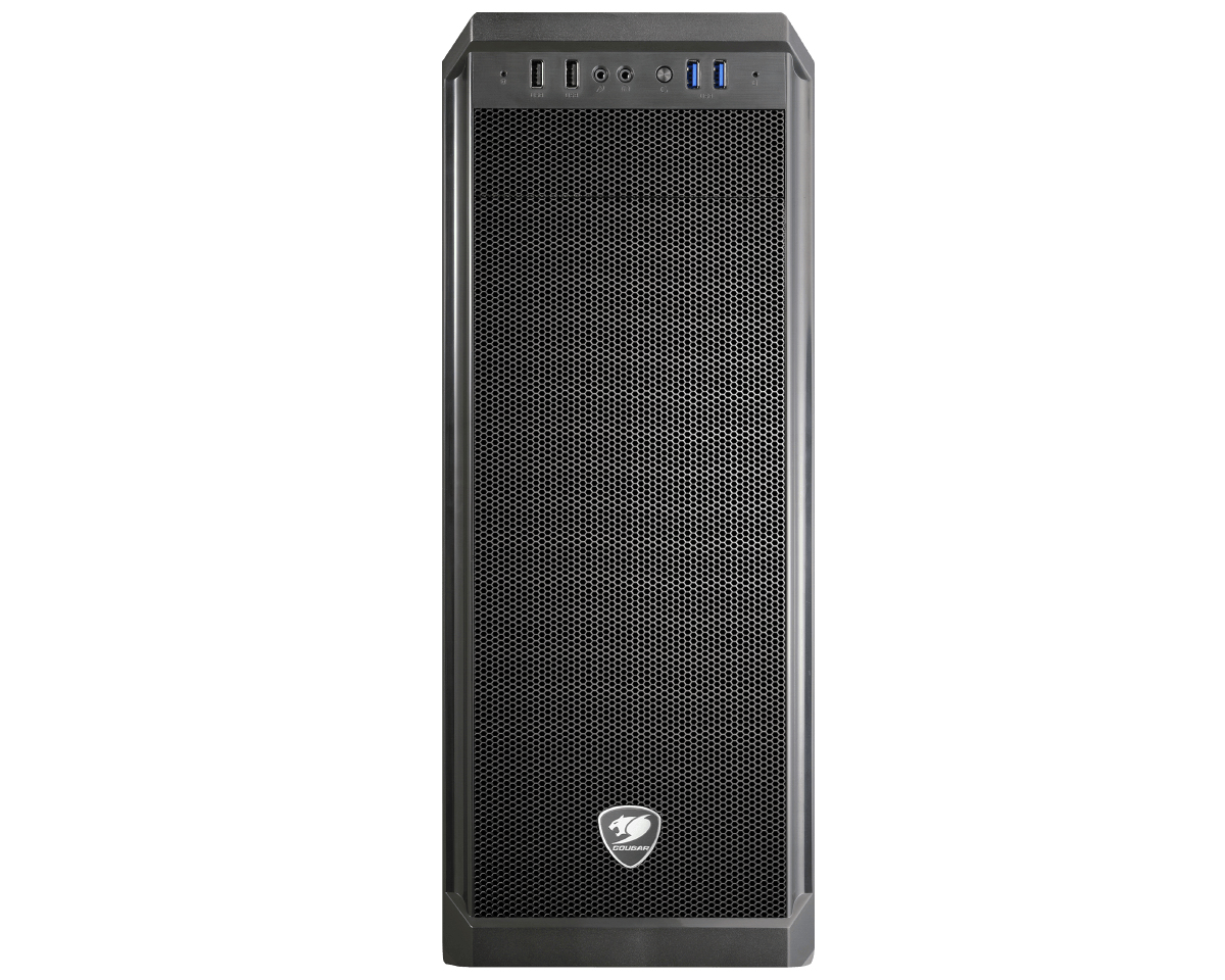 Gabinete COUGAR MX330-G - Media Torre - Mini-ITX/Micro ATX/ATX - 1x Ventilador Posterior Pre-instalado - 385NC10.0006