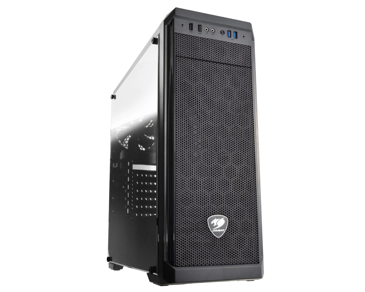 Gabinete COUGAR MX330-G - Media Torre - Mini-ITX/Micro ATX/ATX - 1x Ventilador Posterior Pre-instalado - 385NC10.0006 Gabinete COUGAR MX330-G - Media Torre - Mini-ITX/Micro ATX/ATX - 1x Ventilador Posterior Pre-instalado - 385NC10.0006