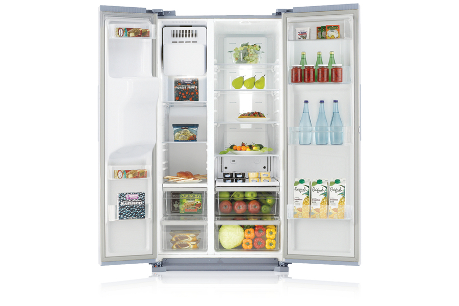 Samsung RS7568BHCSR side-by-side refrigerator Freestanding – image 2