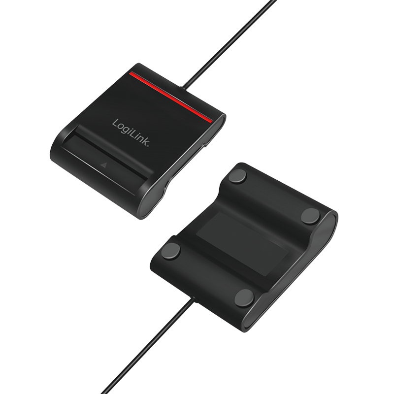 LogiLink CR0047 smart card reader Indoor USB 2.0 Black – image 5