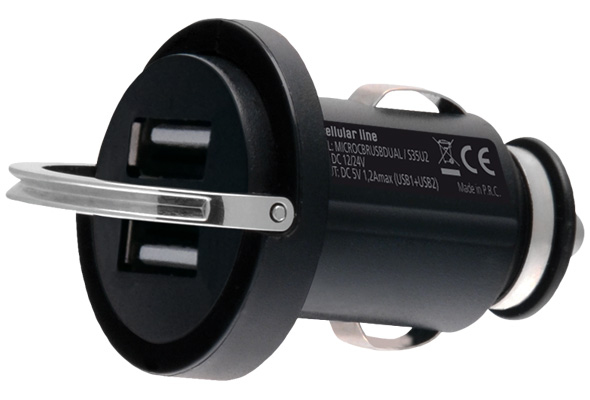Cellularline DUAL USB CAR MICRO CHARGER – image 2