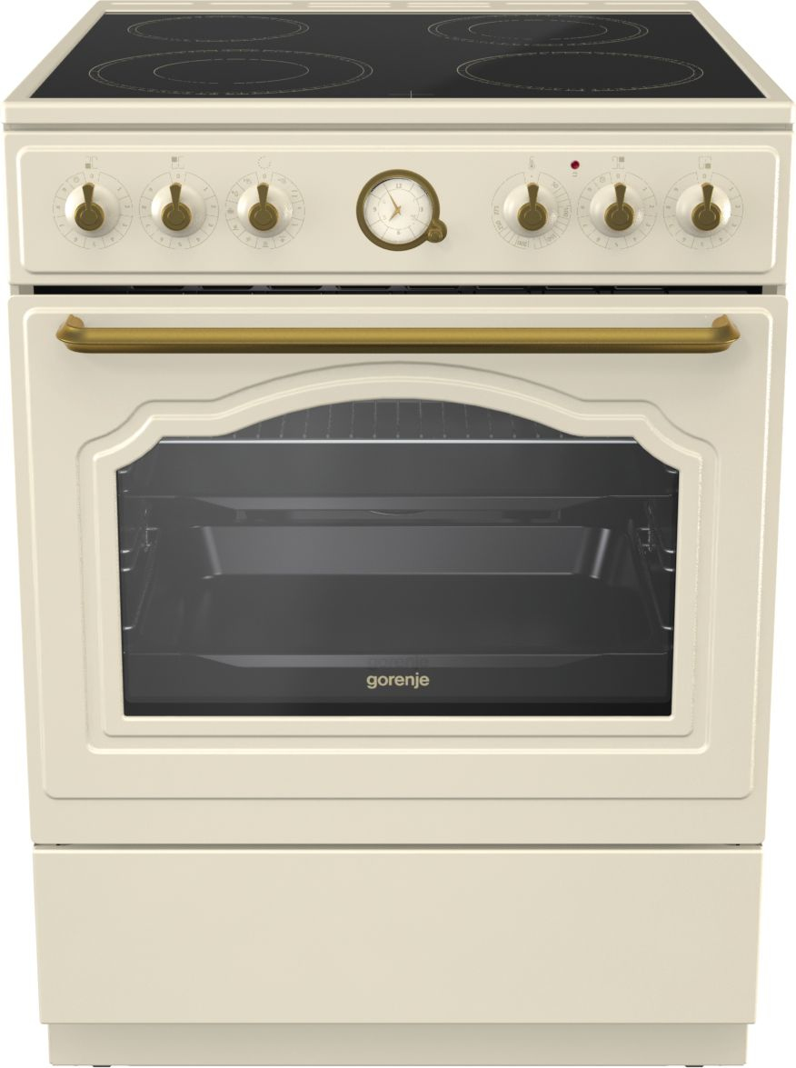 Gorenje EC62CLI Freestanding cooker Electric Ceramic hob Champagne – image 4